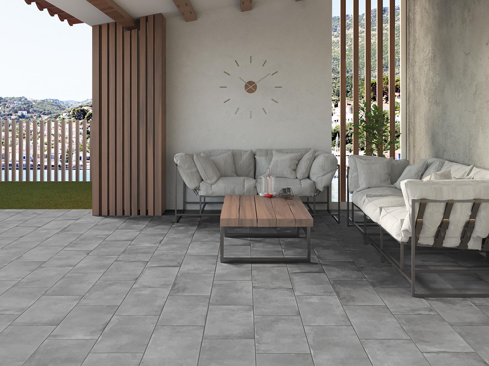 На пол Manhattan Grey 60x120 - фото 7