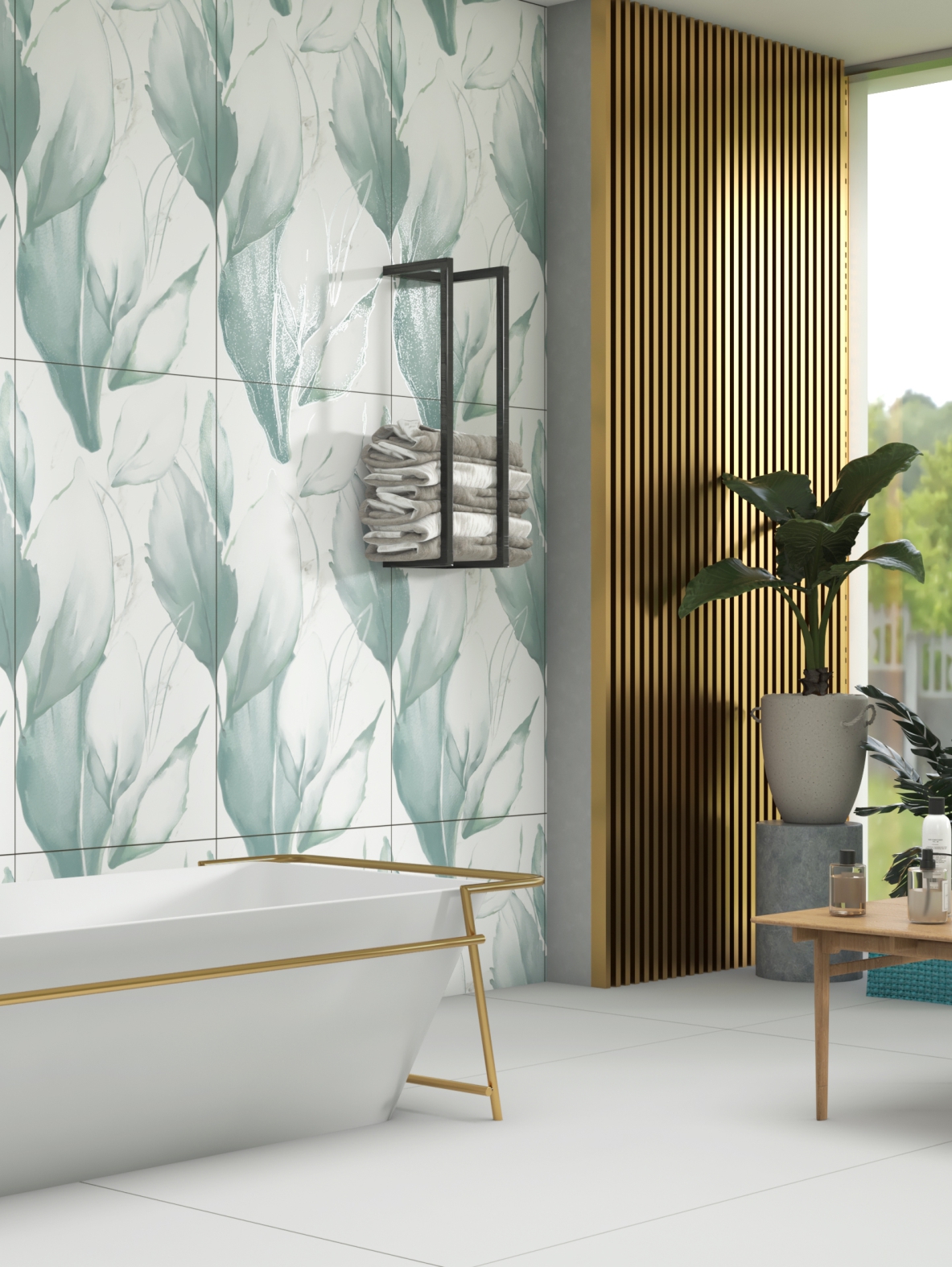 На пол Cortina Ice Bianco Polished 60x120 - фото 3