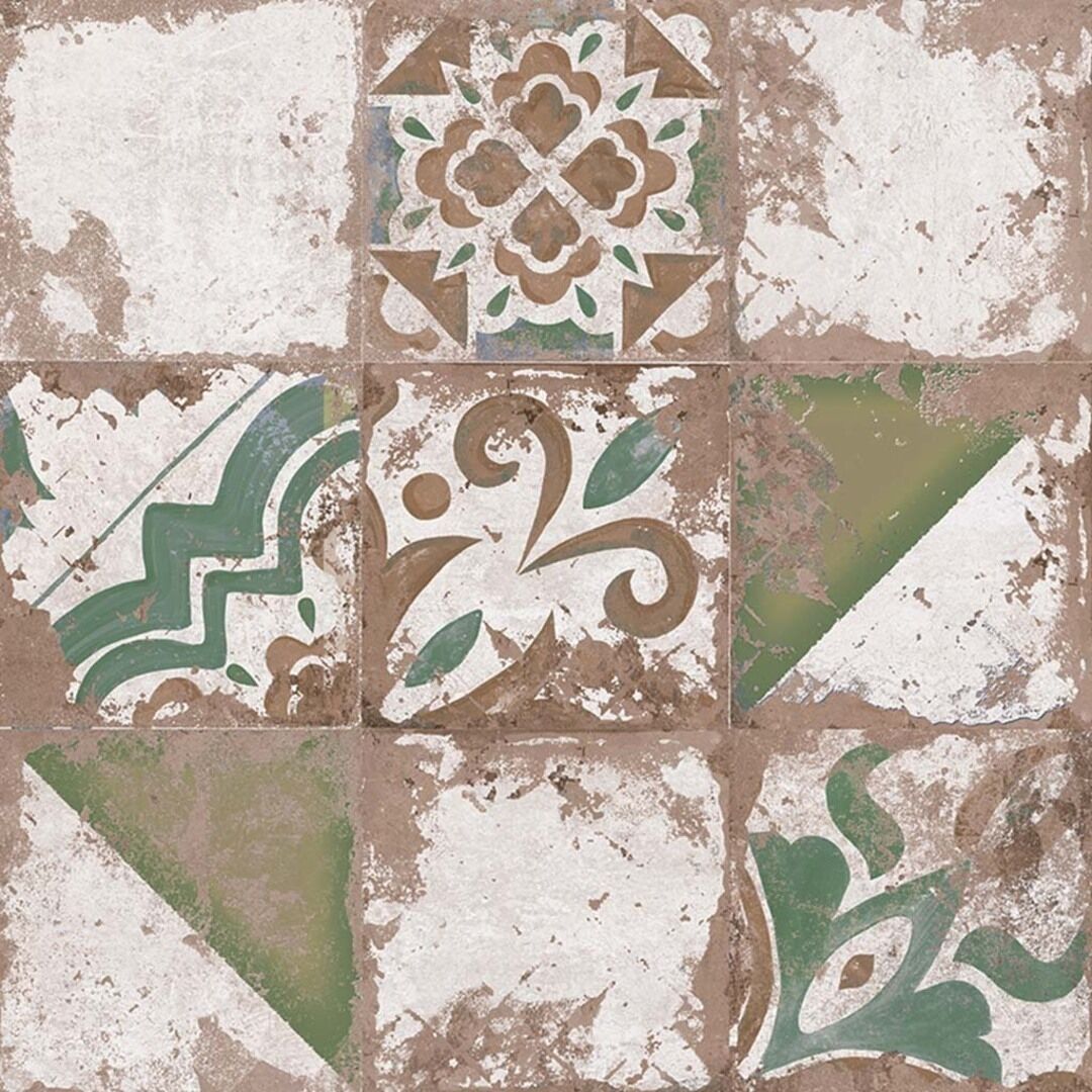 На пол Memory 7 Verde Brillo 58x58 - фото 3