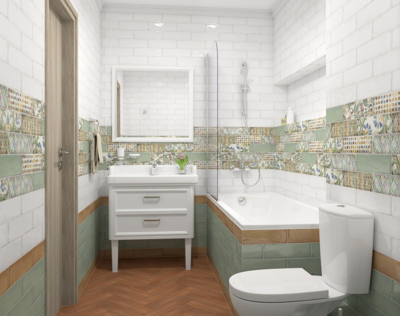 9021 На стену Монпарнас Жёлтый 28.5x8.5 - фото 3