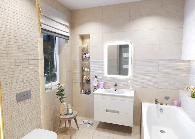 На пол Rockberry Beige F - фото 11