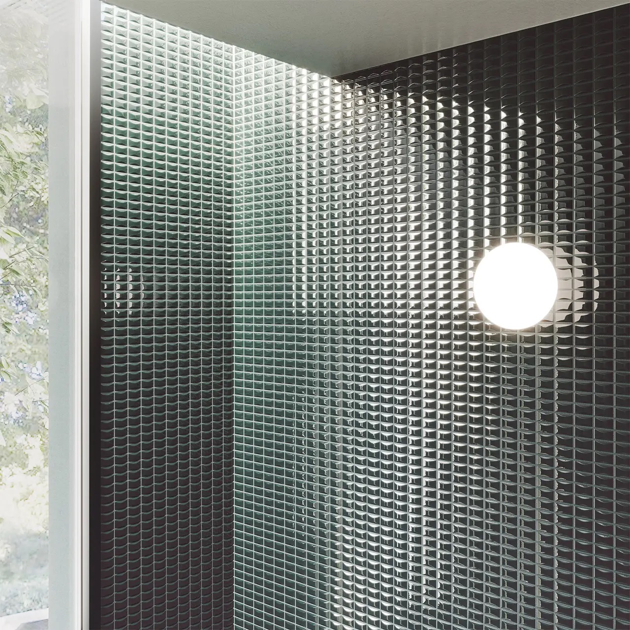 135554 На стену 3D Bars Bevel Topaz Matt 12.5x25 - фото 6