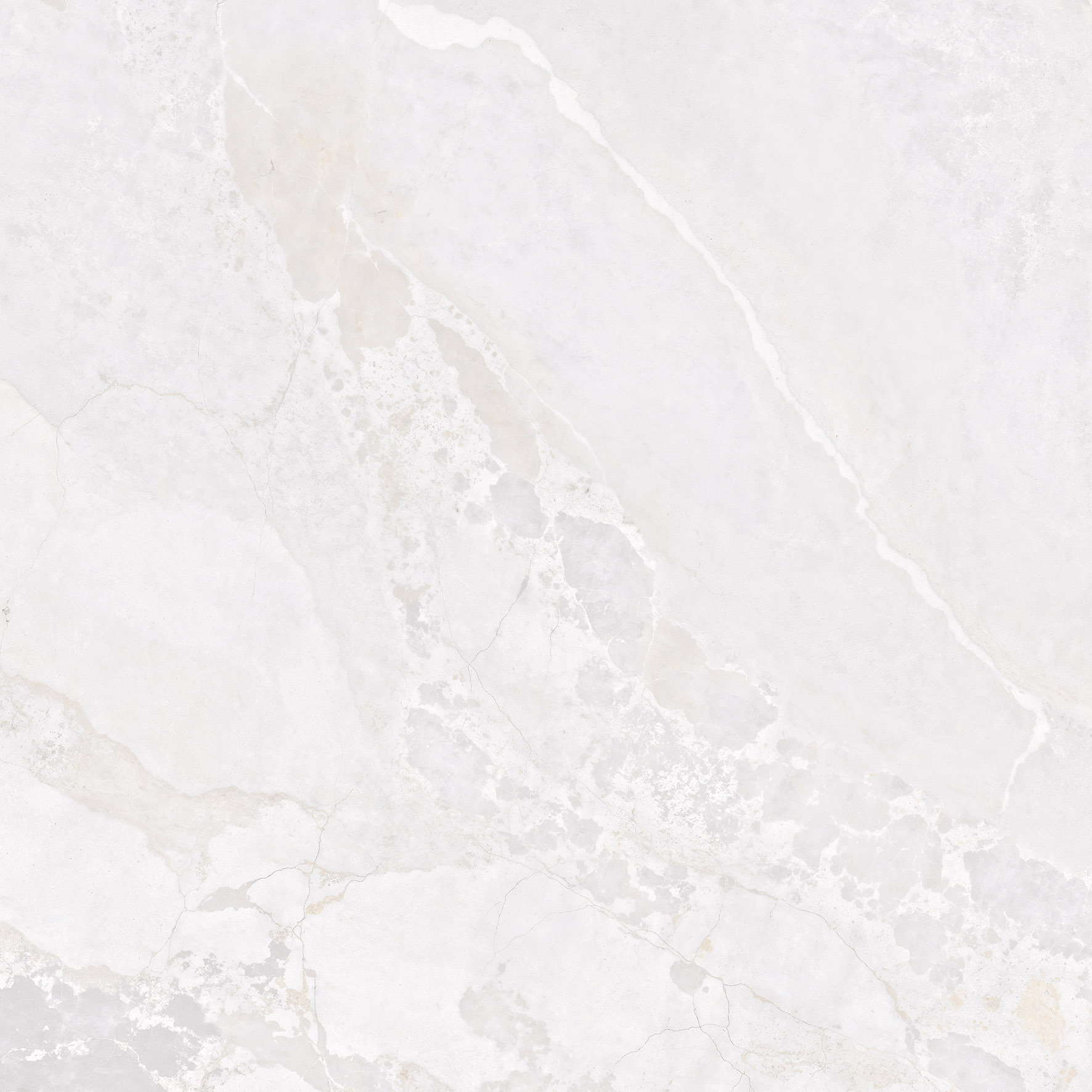 На пол Planet Soft Metal White 90x90 - фото 6