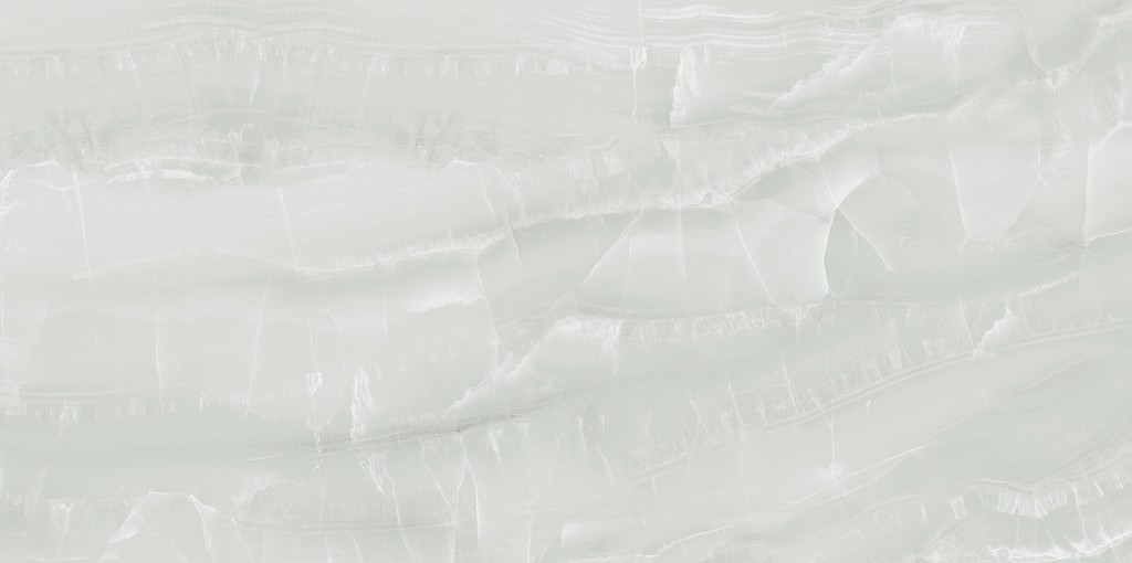 16745 Напольный Brave Onyx Белый полированный ректификат 59.8x119.8 - фото 2