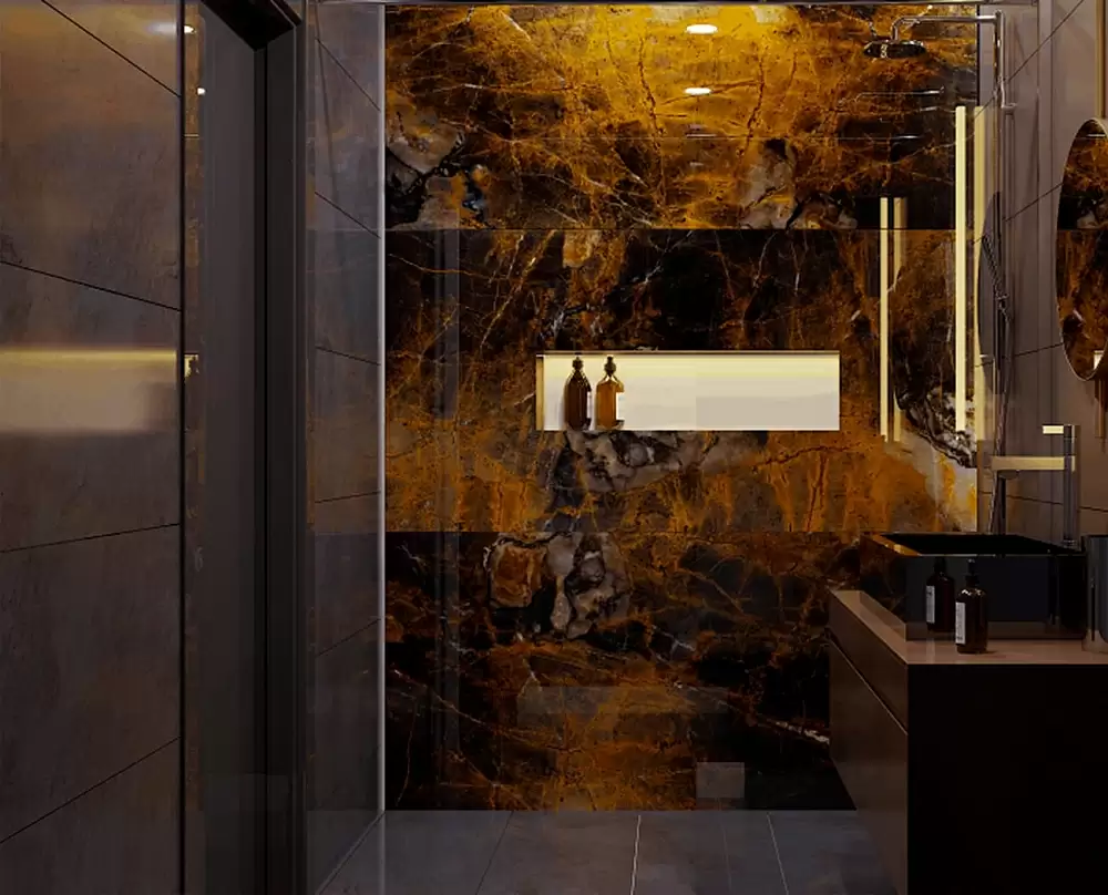 На пол Thunder Smoke полированная - фото 2