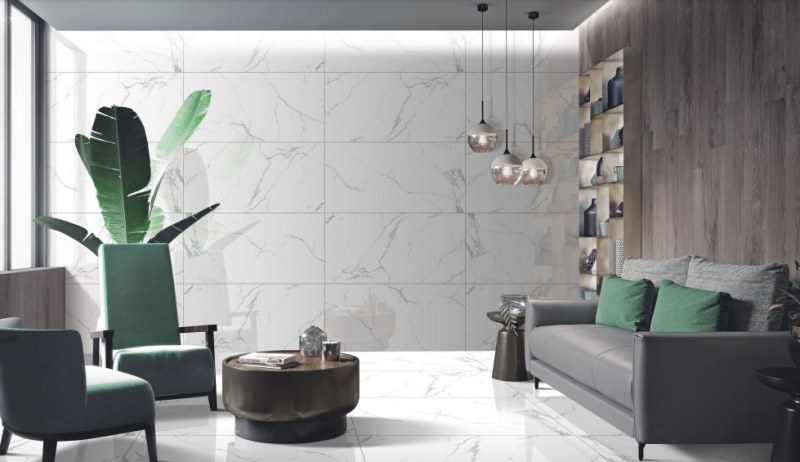 One Touch Ceramic Statuario Gris