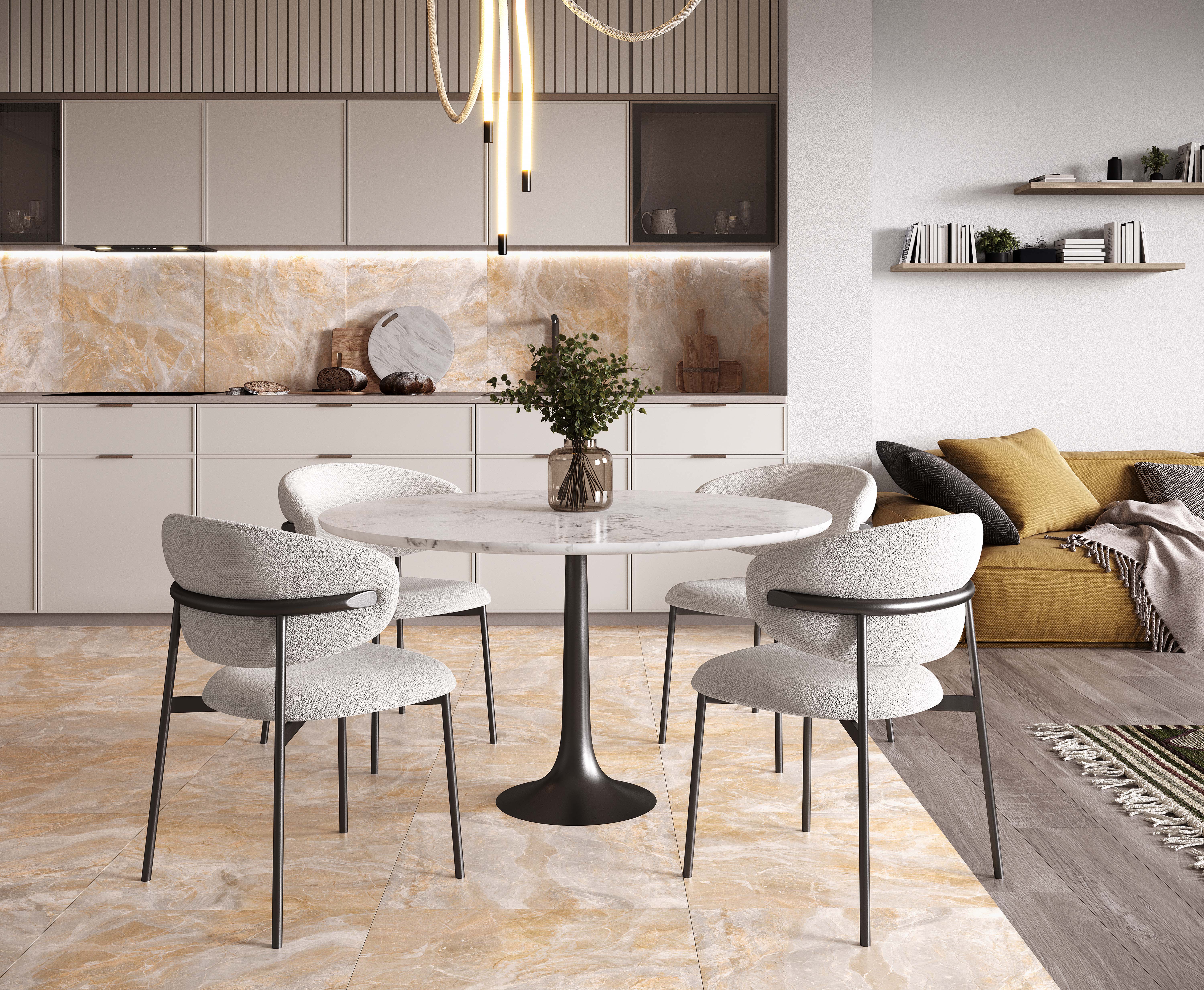 JS 0022 На пол Jasper Серый 60х60 - фото 10