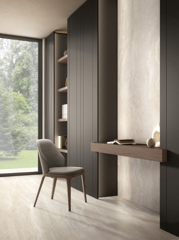 781136 На пол Authentic Luxe Pearl Travertine Matte 6mm 60x120 - фото 35