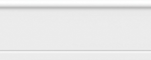 GT1U051 Бордюр Gatsby Керамический белый