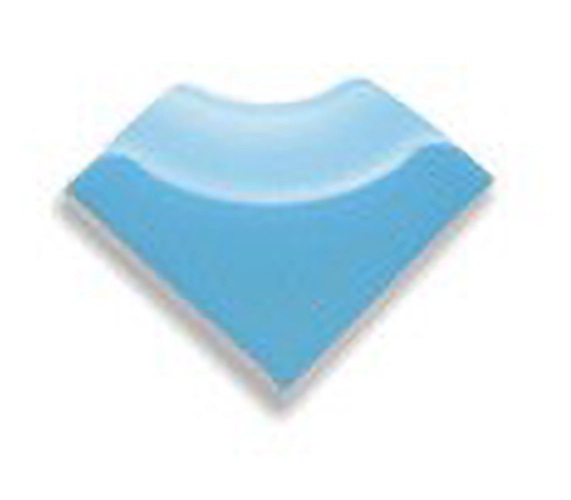 60221 Декоративная вставка Olympic Series Внешний торцевой угол Light Blue 4x4