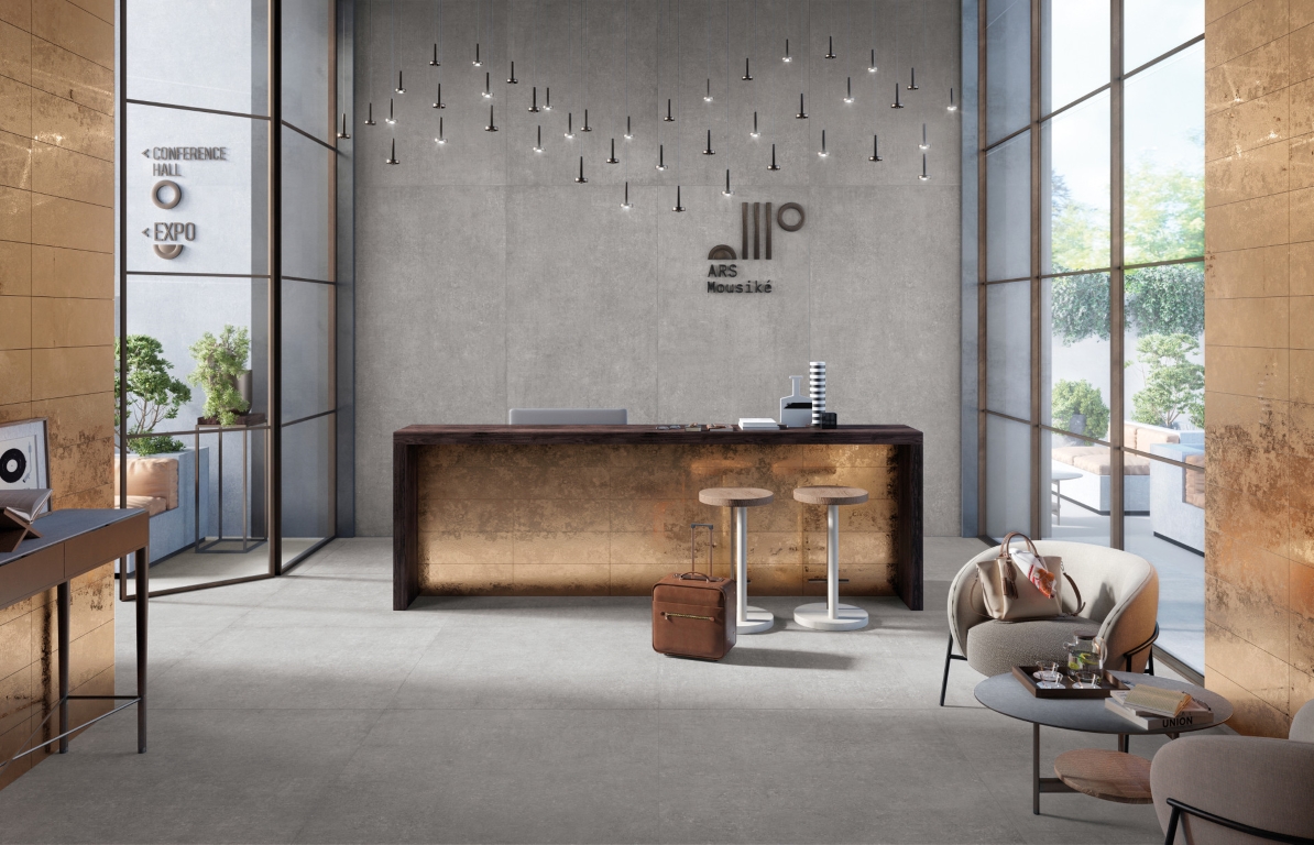 BJE8 На пол Nyuma Talcum Nat SQ 60x120 - фото 8