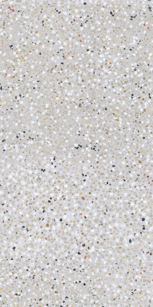 230239 На пол Porcelain Terazzo White Matt 60x120