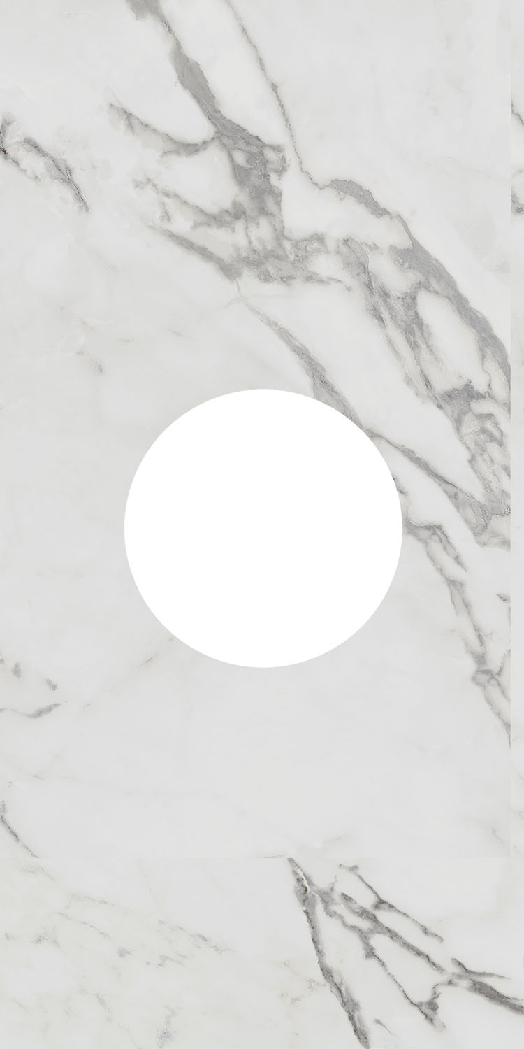 ID159 Декор Коррер Наборный белый глянцевый 30x60x0.9 - фото 3