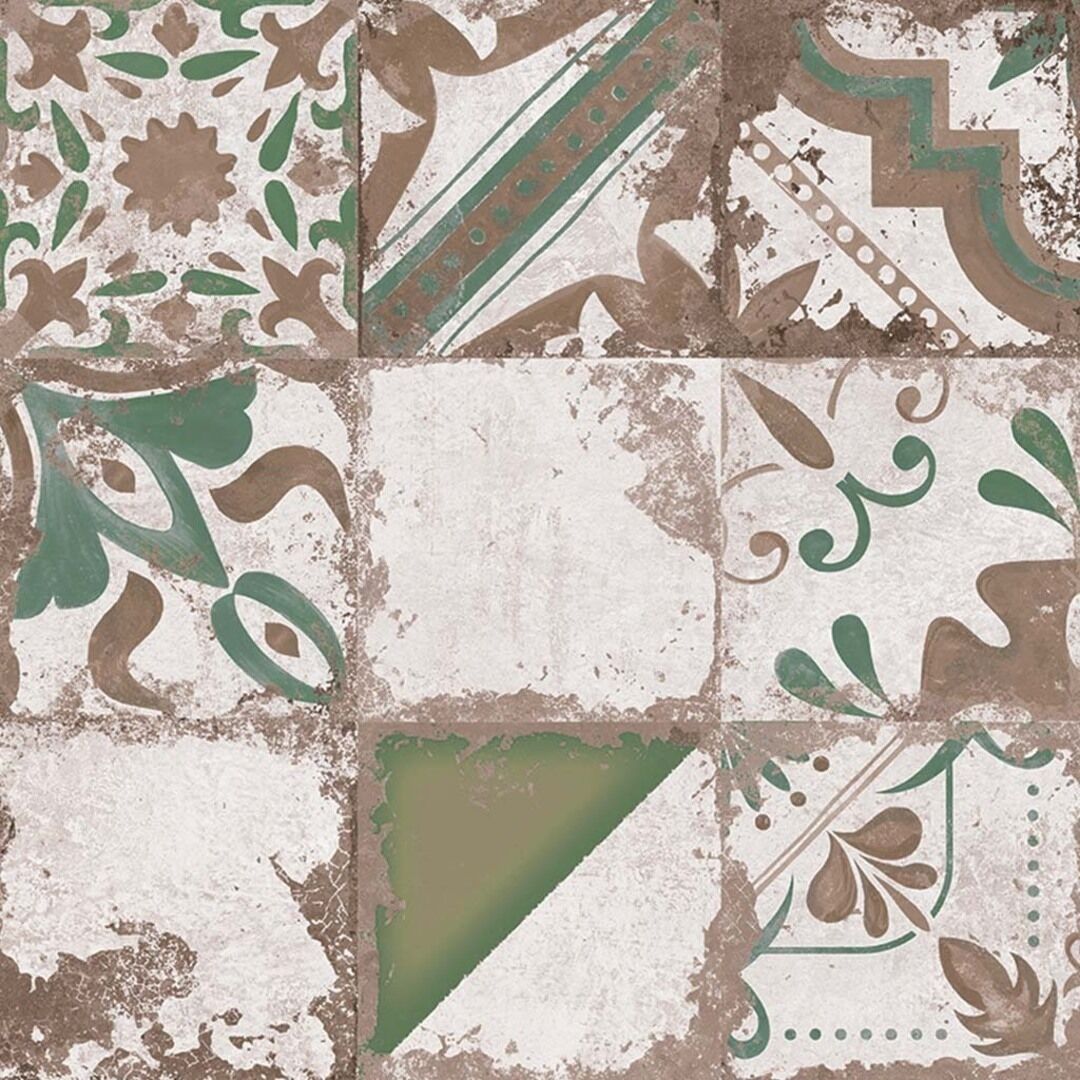 На пол Memory 7 Verde Brillo 58x58 - фото 4