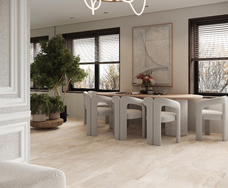 На пол Mainstream Beige Бежевый 60x60 Полированный - фото 5