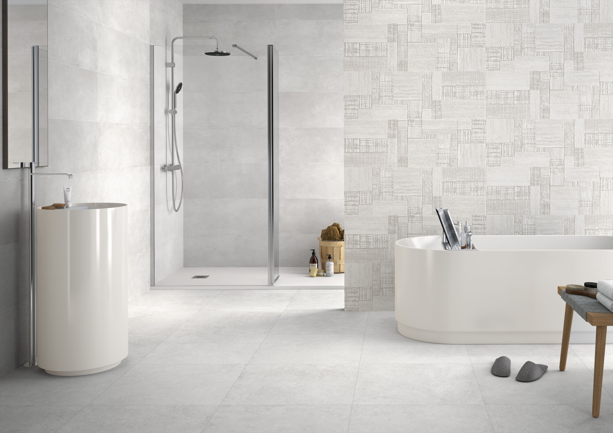 23321 Декор Salines D.White Mosaic 30x30 - фото 5