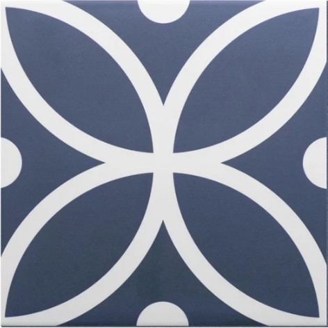 30725 На пол Rivoli Bergen Azul 20x20