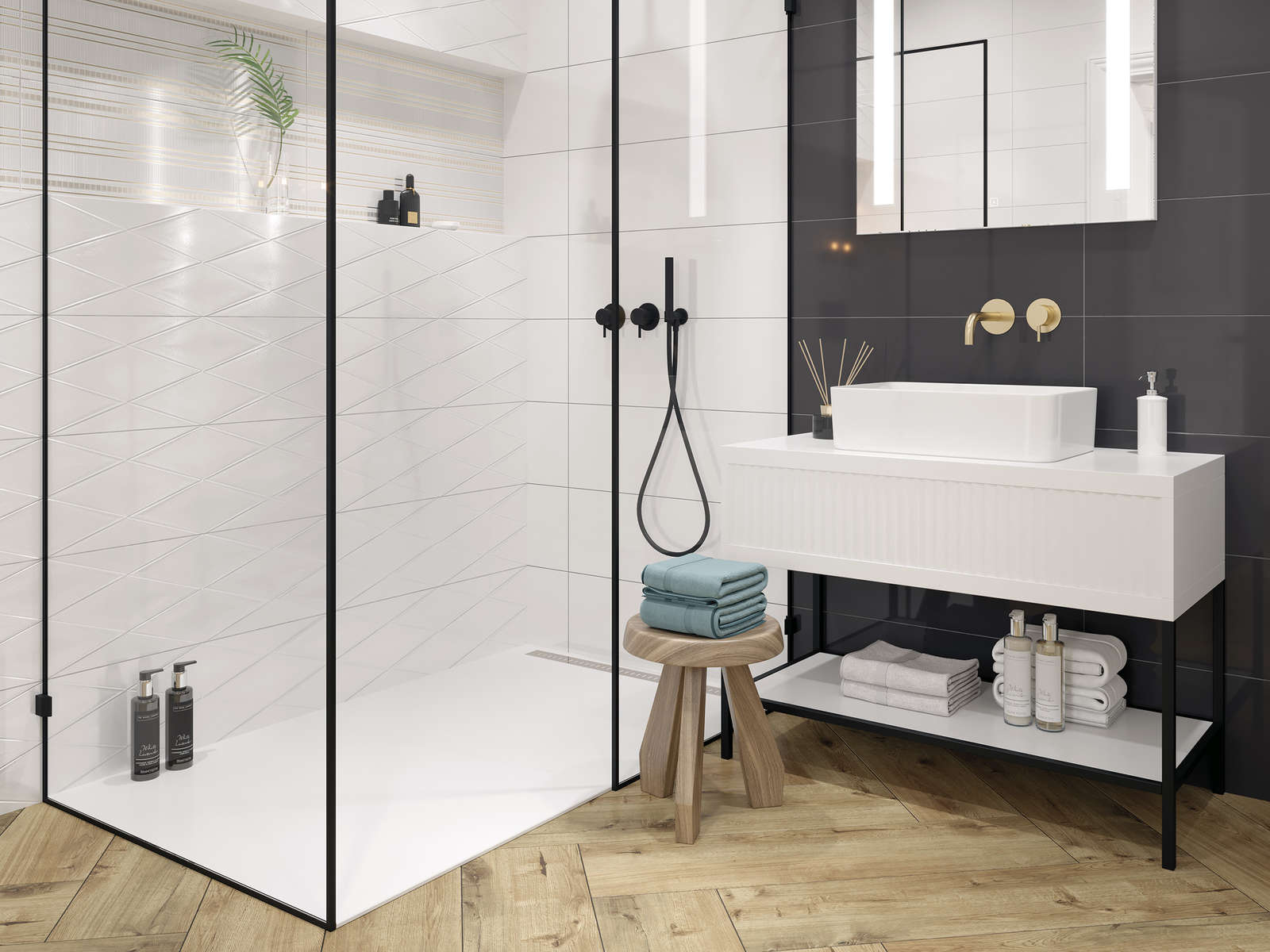 MT1L381 Бордюр Vegas Спец. элемент Золотой 60х1 (упаковка 48шт.) - фото 3