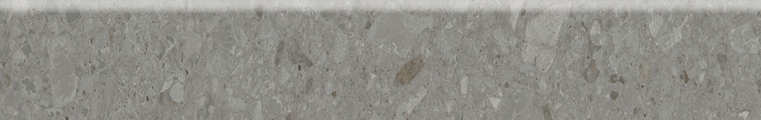 DD606120R/6BT Плинтус Чеппо ди Гре Серый тёмный матовый обрезной 60x9.5x0.9 - фото 3