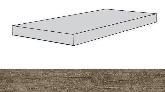 620070001383 Ступень Iconic Moka Scal.160 Ang Dx