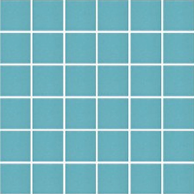 80052.3 На пол Porcelain Mosaic Turquoise 5x5 30x30