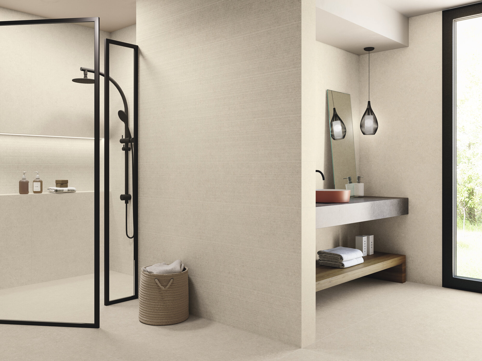 A044519 На стену Iwa Haru White Rect 30x90 - фото 9