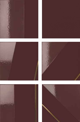 600010002300 Декор Metropolis Play Wine 30x30 Матовый - фото 7