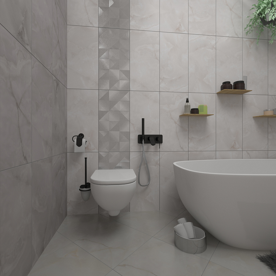 Декор Onix Dec Blanco 31.5x63 - фото 8