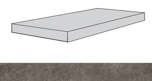 620070001193 Ступень Drift Grey Scal.120 Ang.Dx