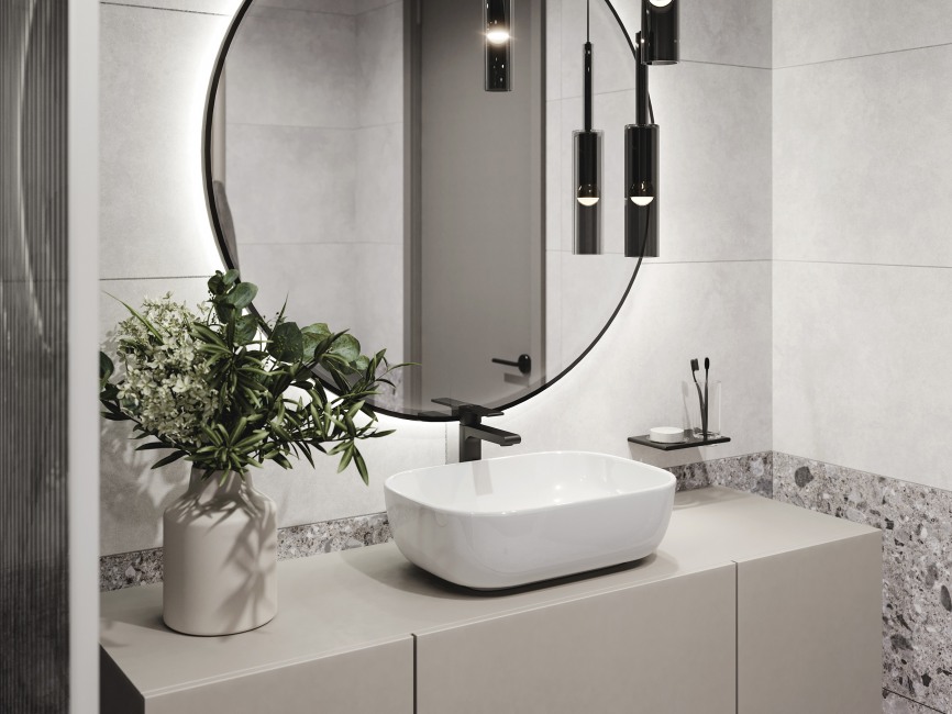 16919 На пол Skin Многоцветный 31.8x29.8 - фото 3