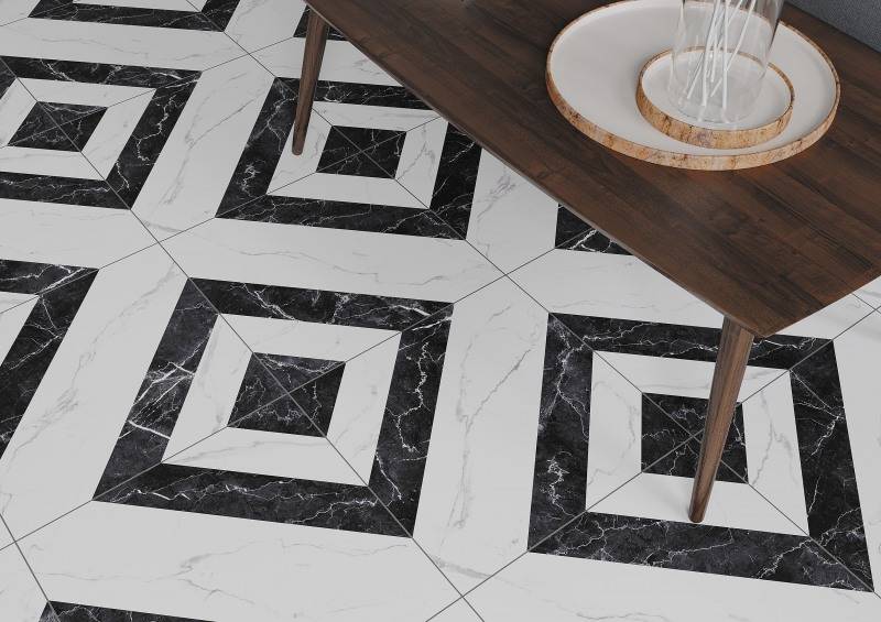 15863 Напольный Diva Белый 42х42 - фото 5