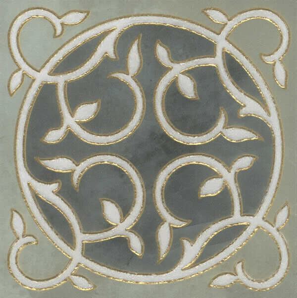 OS/C90/SG1609L Декоративная вставка Джардини Ins. Беж лаппатированный 3