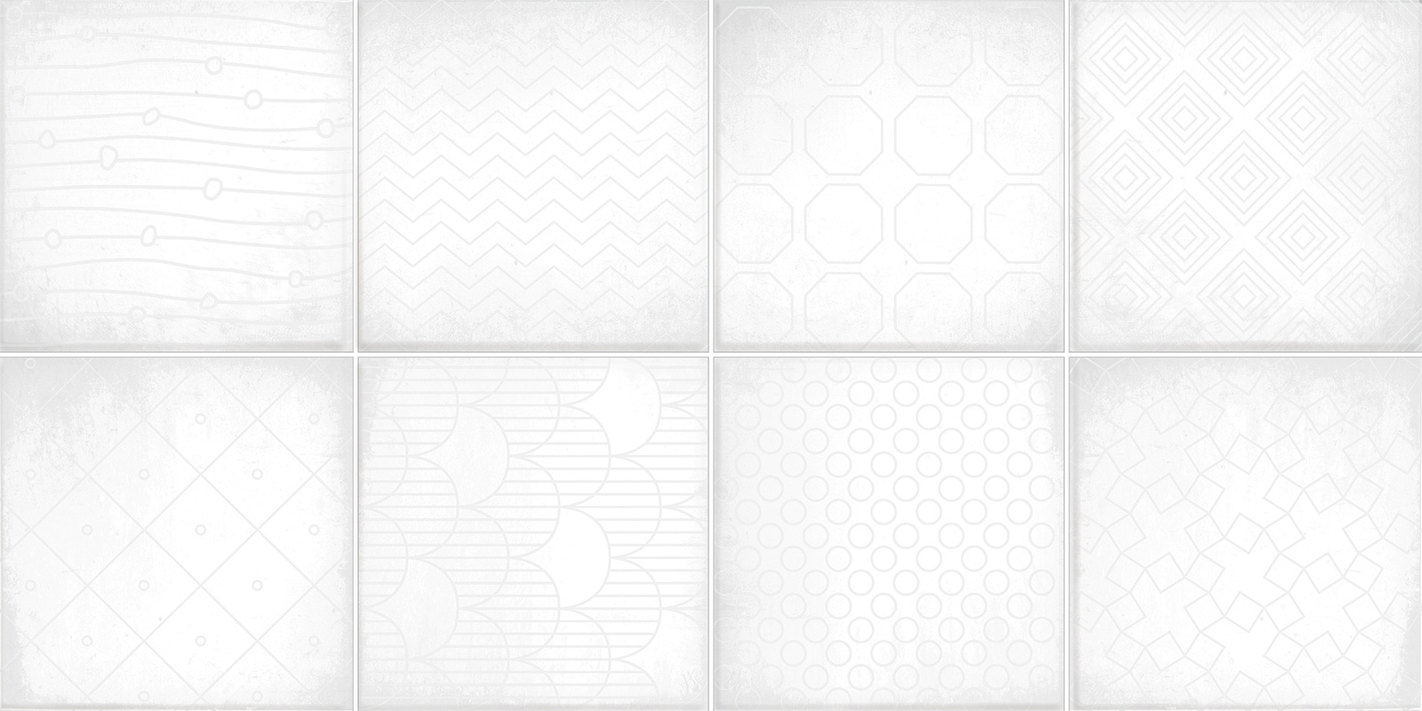 TWU09RCD010 На стену Richard Белая Рельеф - фото 4