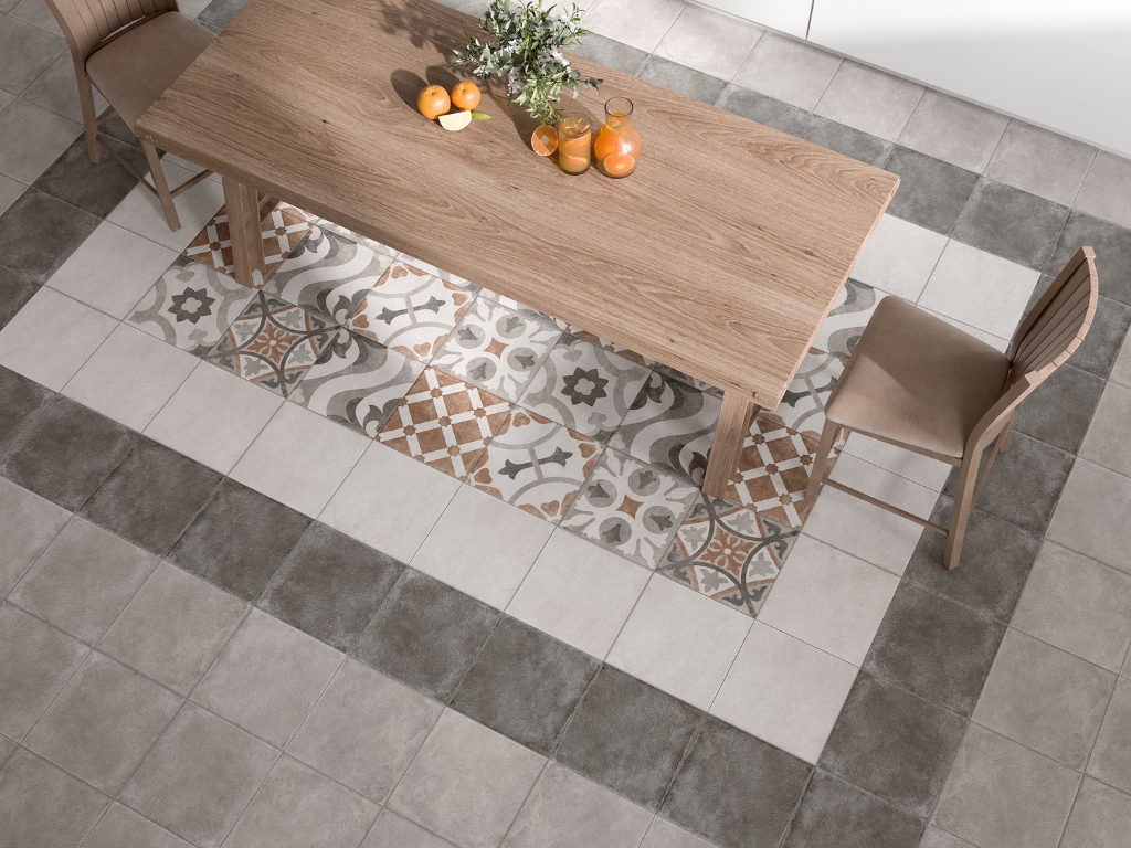 A17930 На пол Carpet Светло-бежевый рельеф 29.8x29.8 - фото 9