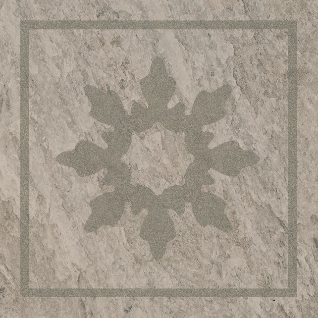 610090001123 Декоративная вставка Alpi Серый Тоццето Челтико Натуральный - фото 5