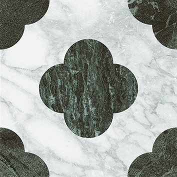 4101196 На пол Dandy Pin White Green 18.6x18.6 - фото 12