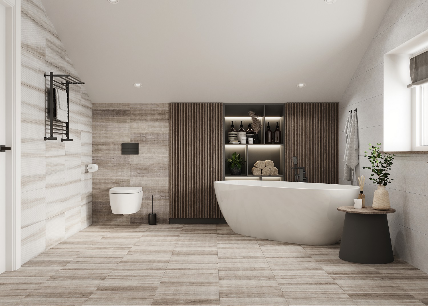 На стену Grunge Белый 600x300 - фото 2