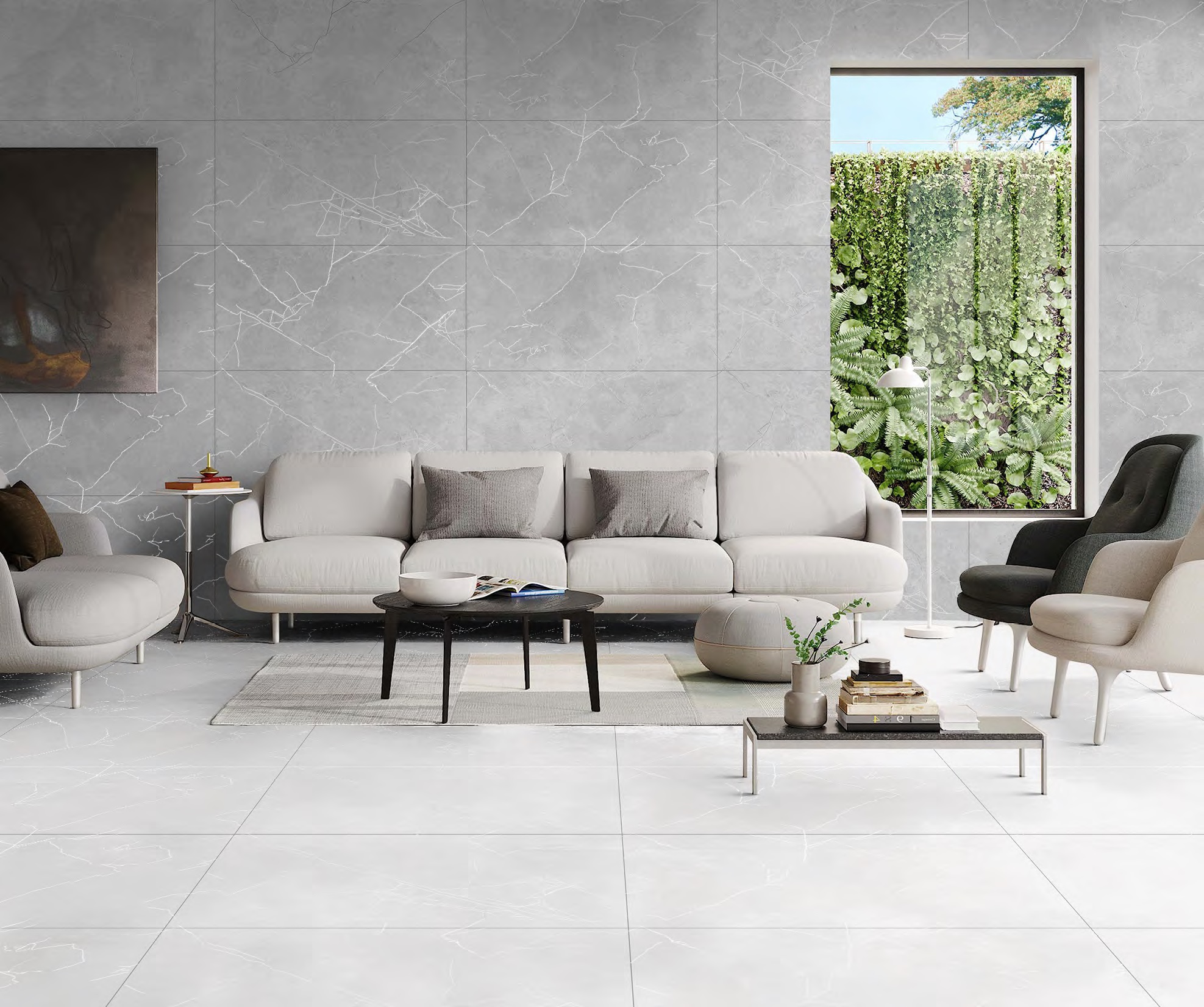 RC5032 На пол Carving Endless Collection White 60х120 - фото 12