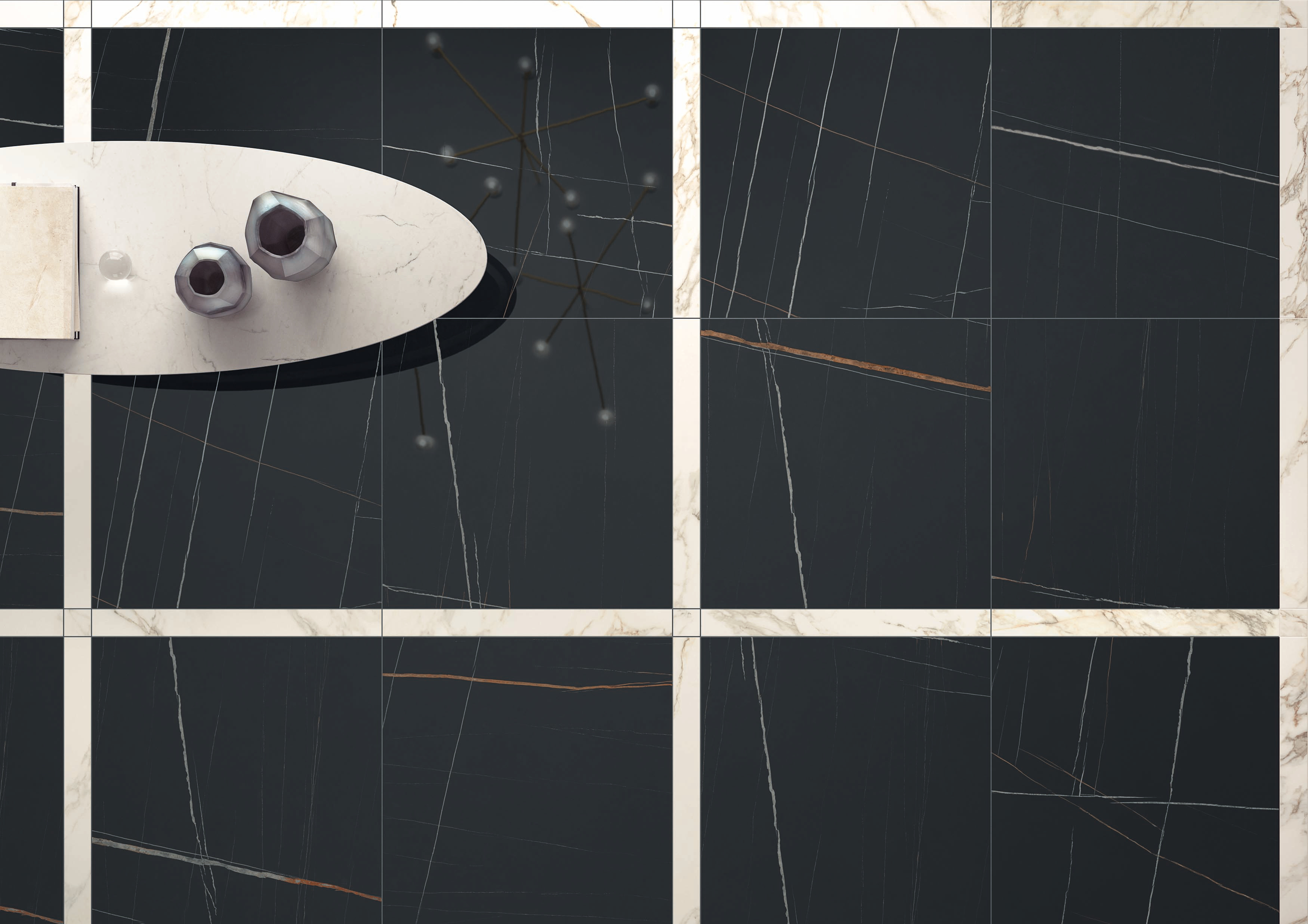 Декор Marble Experience Calacatta Gold Rett Lap - фото 5