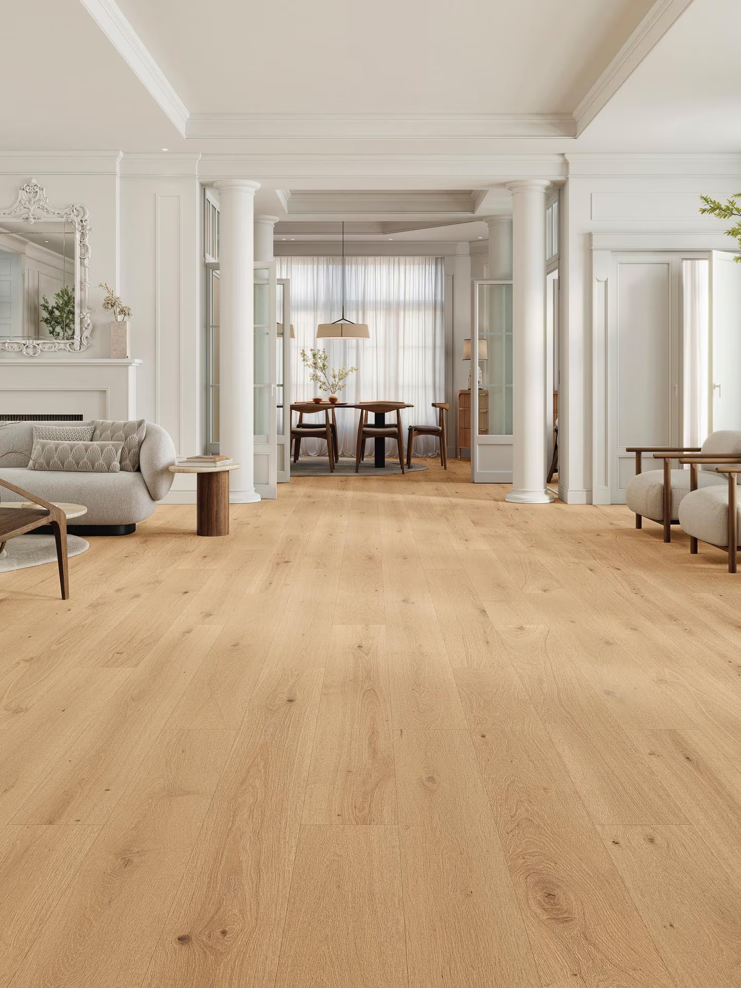 100364129 На пол London Sand 23х150 - фото 18