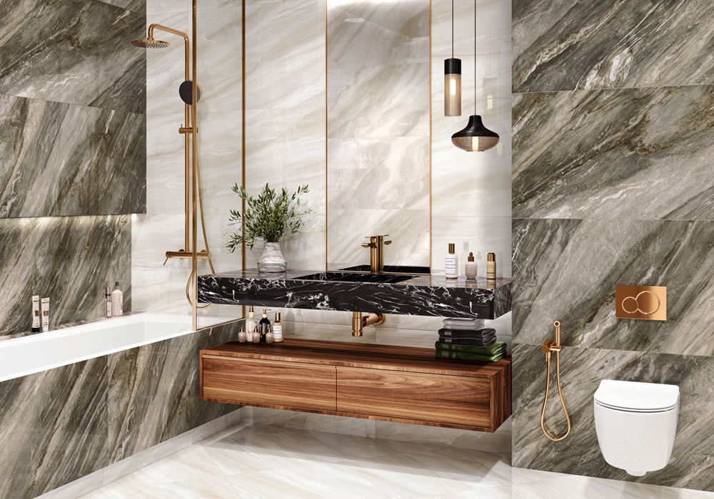 6060DVN31HG На пол Davinci Gold High Gloss 60x60 - фото 25