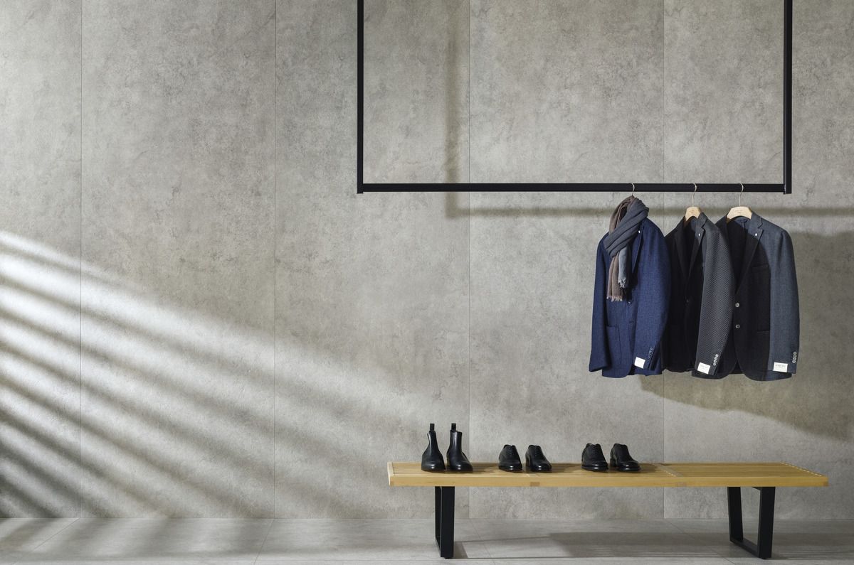 UP6S310442 На пол Ultra Pietre Basaltina Antracite Soft 6 mm 100x300 - фото 2