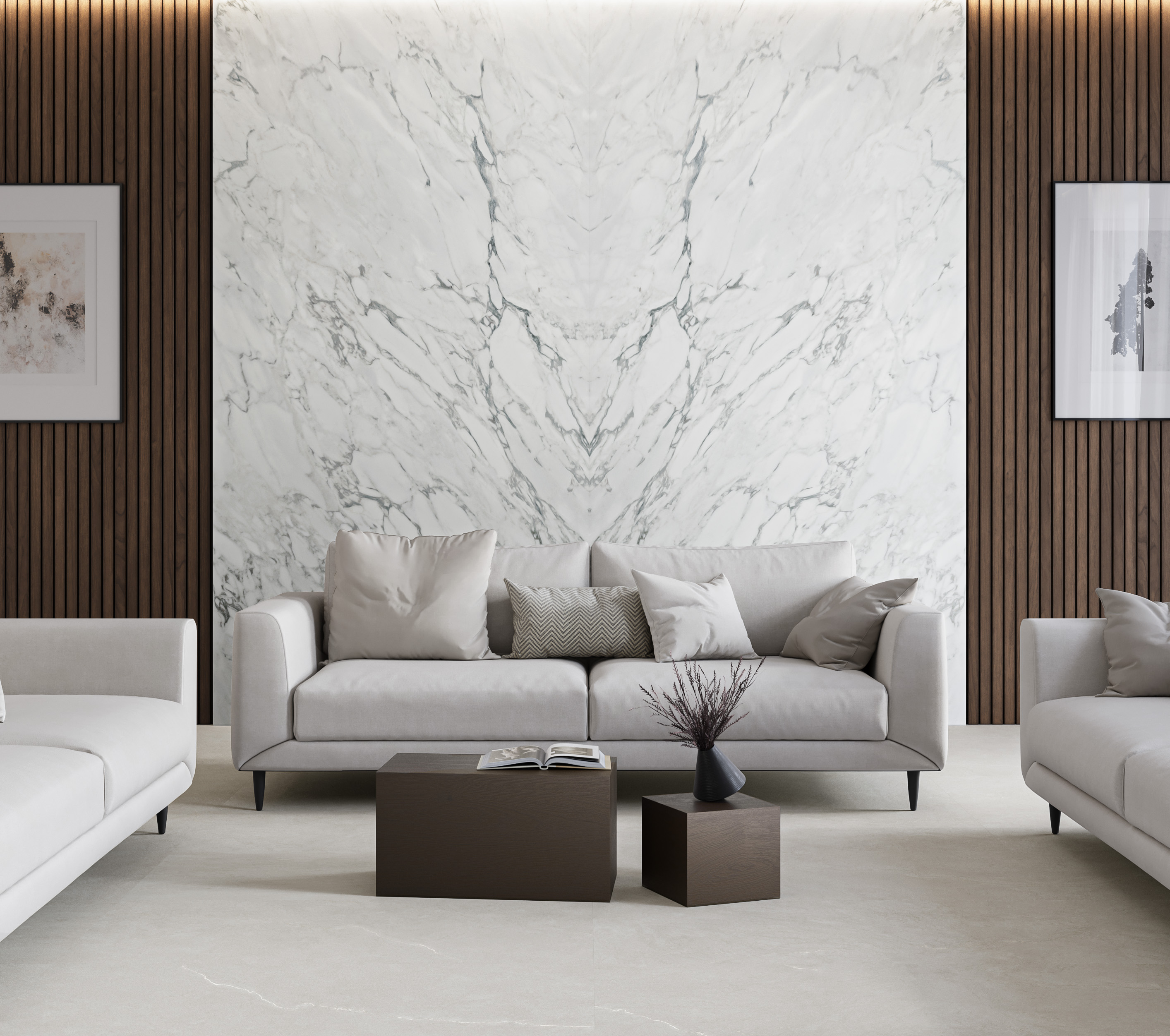 На пол Matt Fancy Antracite Texture 1600х3200х12 - фото 24