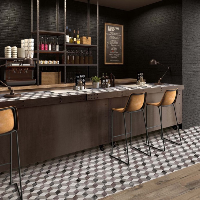 0005894 На пол Play Drops Multiwhite 20x20 - фото 9