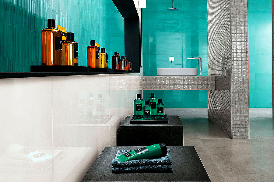 9DLT Декор Dwell Turquoise Mosaico L - фото 7