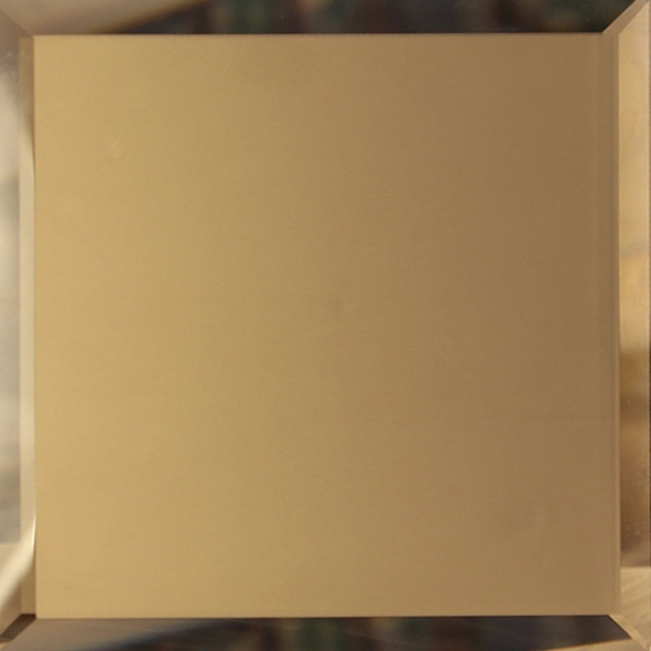 КЗБм1-04 Настенная Зеркальная плитка Бронзовая матовая с фацетом КЗБм1-04 30x30