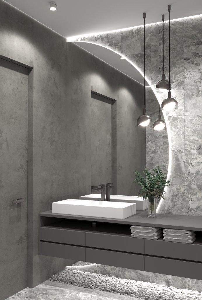 На пол Стокгольм Серая 32.7x32.7 - фото 2