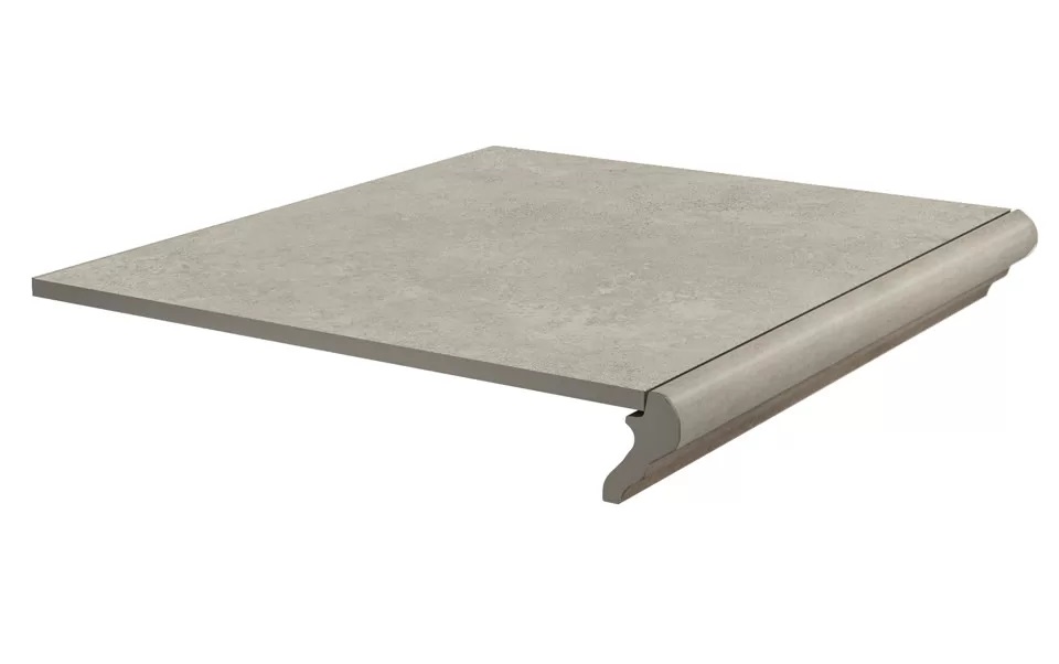 KM4040G0011NGTF Ступень Хадду Фронтальная серый светлый матовый 40.2x34x0.8