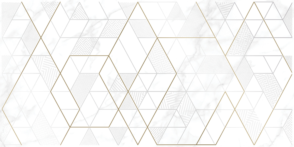 KT2L052DT-36 Декор Calacatta Белый ромбы - фото 4