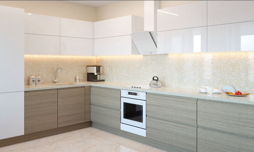 JMST033 На стену Wild Stone мраморная мозаика Crema Marfil Polished 20X20 - фото 10